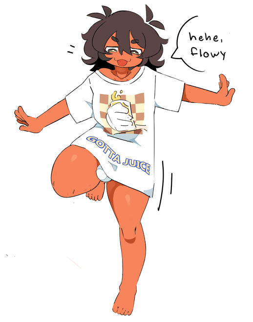 Sani in lorge shirt ( SaniKink )