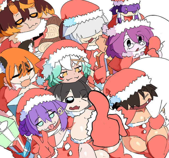 KRIMMAS ( Pumpiino, big meow, NemsVT, Nyrator, Hakurei shrine, Tofukoji, B0ngo_v1, n me!!! )