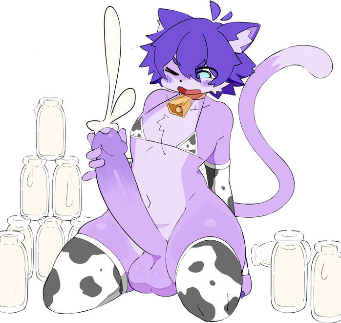 Ryosh but cow ( comm for Ryoshi_nya )